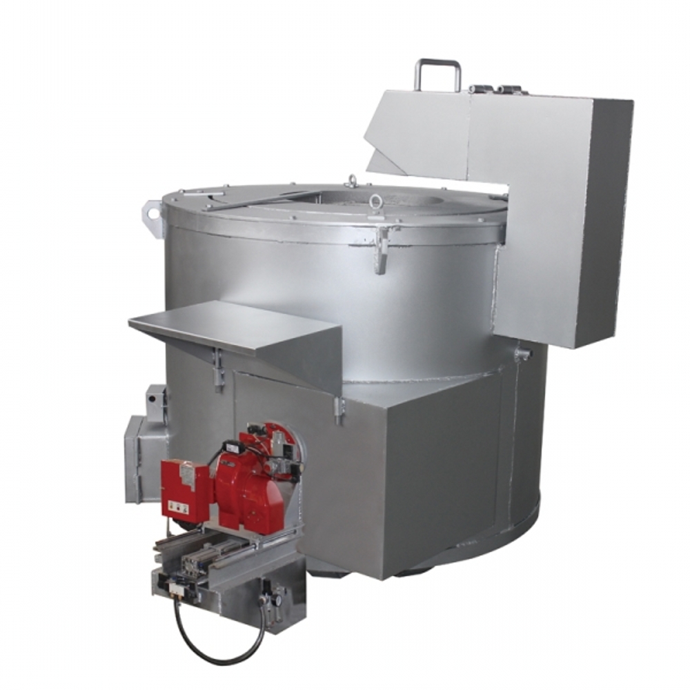 Gas Crucible Melting Furnace 500kg