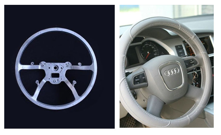 car steering wheel-audi